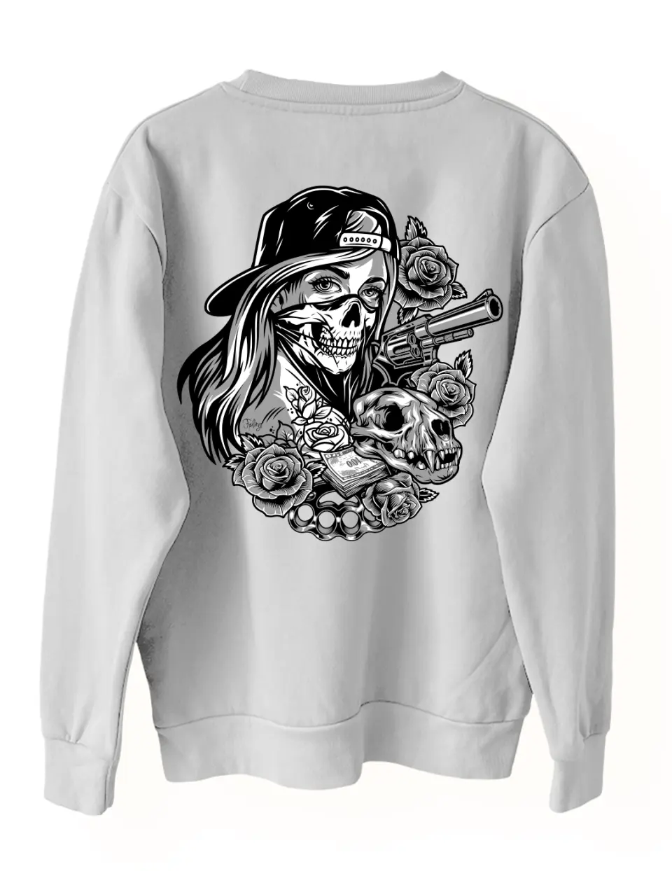 Bluza premium_alb_FPLAYT Mafia Snake Skull.jpg