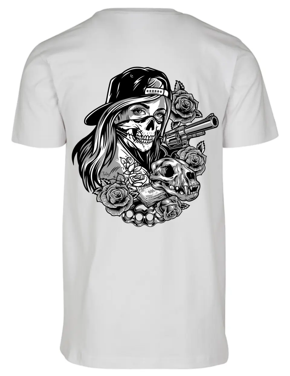 Tricou premium_alb_FPLAYT Mafia Snake Skull.jpg
